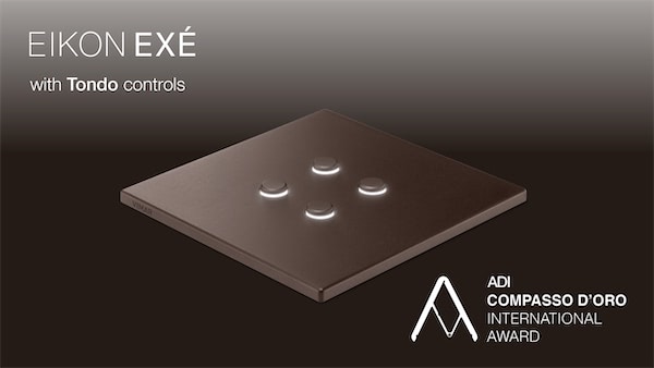 Vimar ikon Exé Tondo control takes win at Compasso d'Oro!