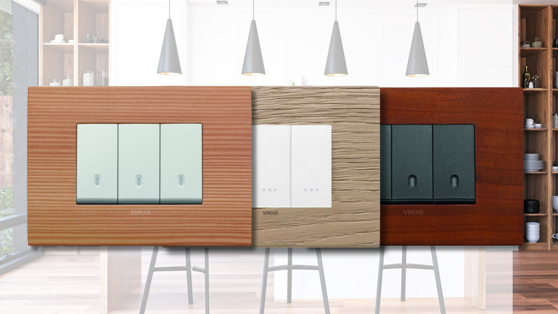 Wood Styled Light Switches