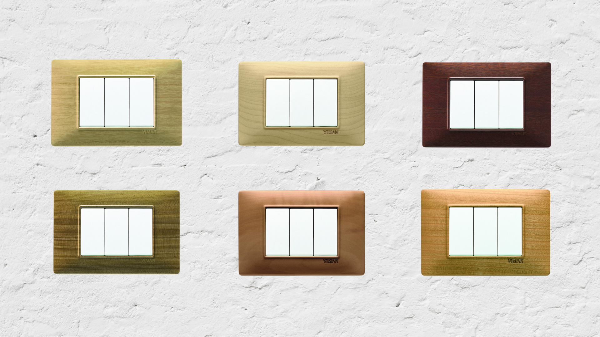 The Plana Wood Styled Light Switches